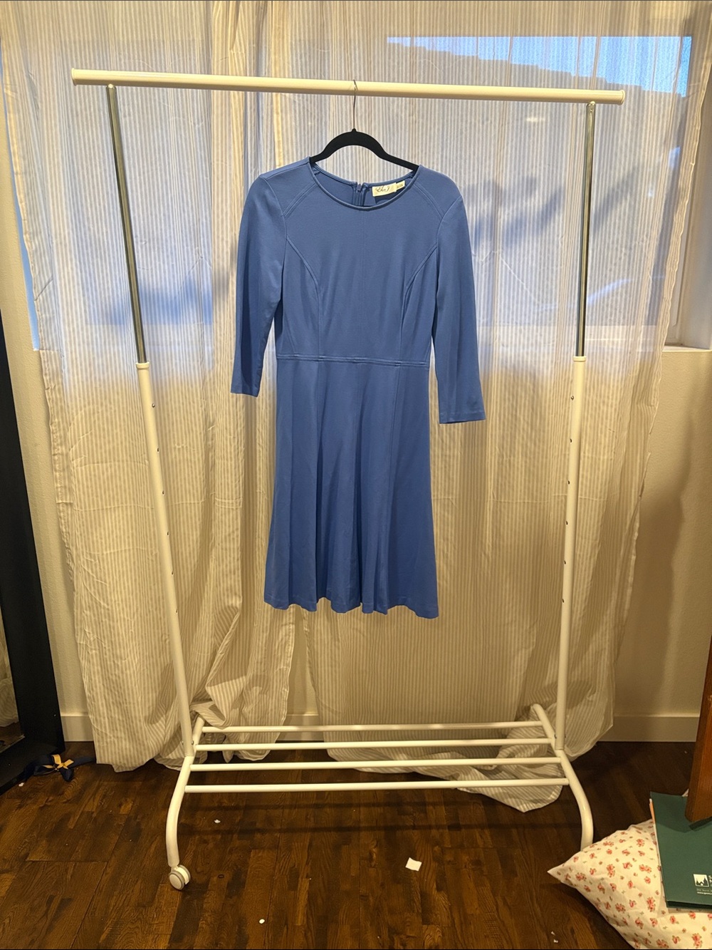 Eliza J Royal Blue Crewneck Dress